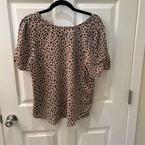 Leopard stitchfix shirt perfect for work